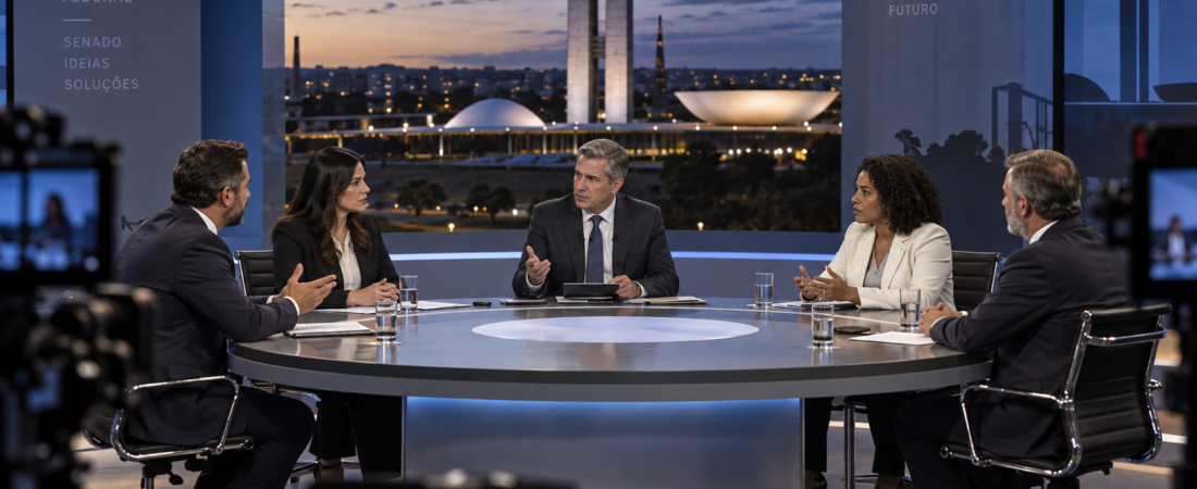 Debate reúne candidatos ao Senado pelo Distrito Federal nesta sexta-feira