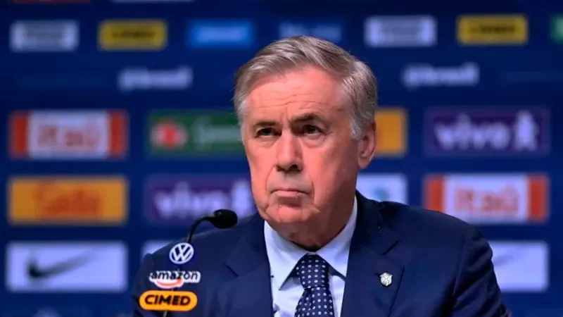 Ancelotti inicia renovação da Seleção com oito estreantes e dez jogadores do futebol brasileiro